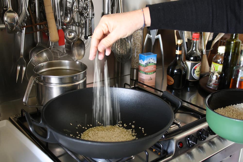 Liquorice Risotto