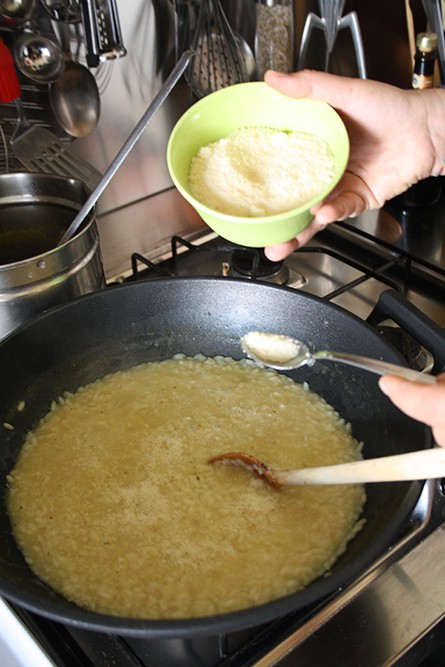 Liquorice Risotto