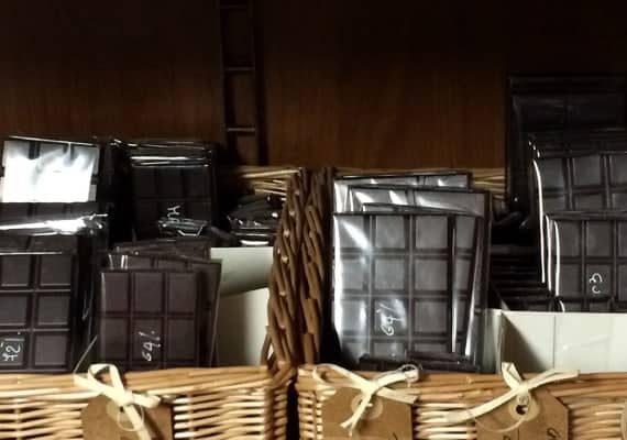 The genovese chocolate pusher in the dark lane