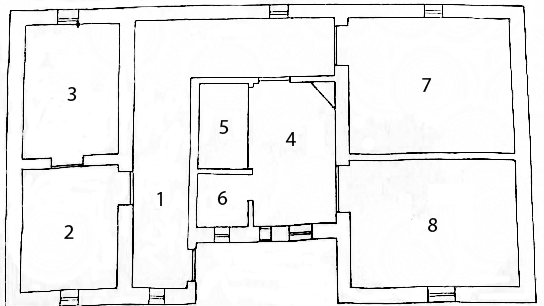 Camaldoli Hermitage Floor Plan