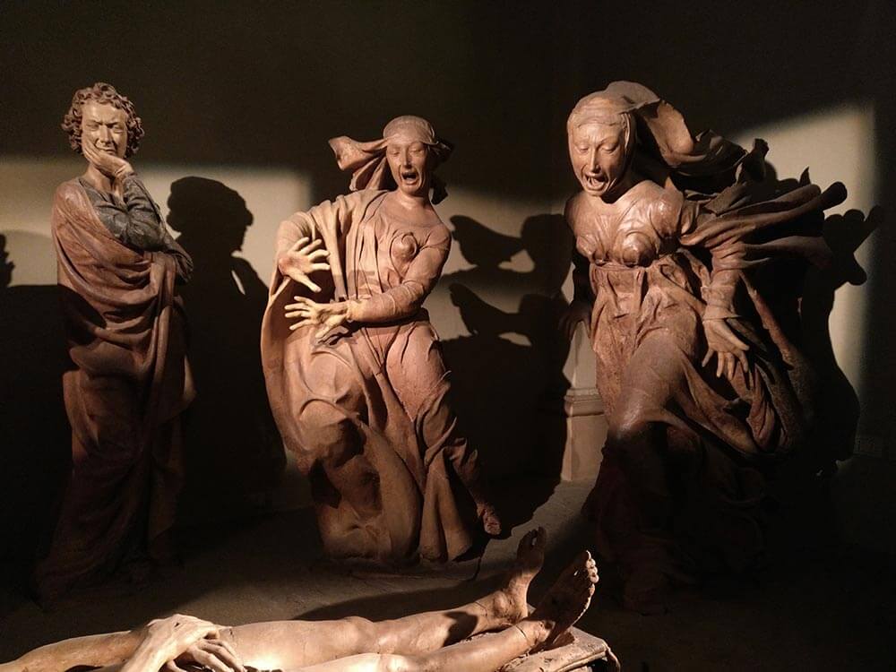 Lamentation of the Dead Christ of Nicholas Ark in Bologna