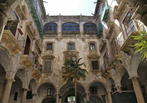 Palermo: Palazzo Filangeri di Cutò in via Maqueda