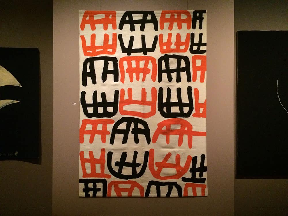 Tapestry exhibition in Milan - Weaving