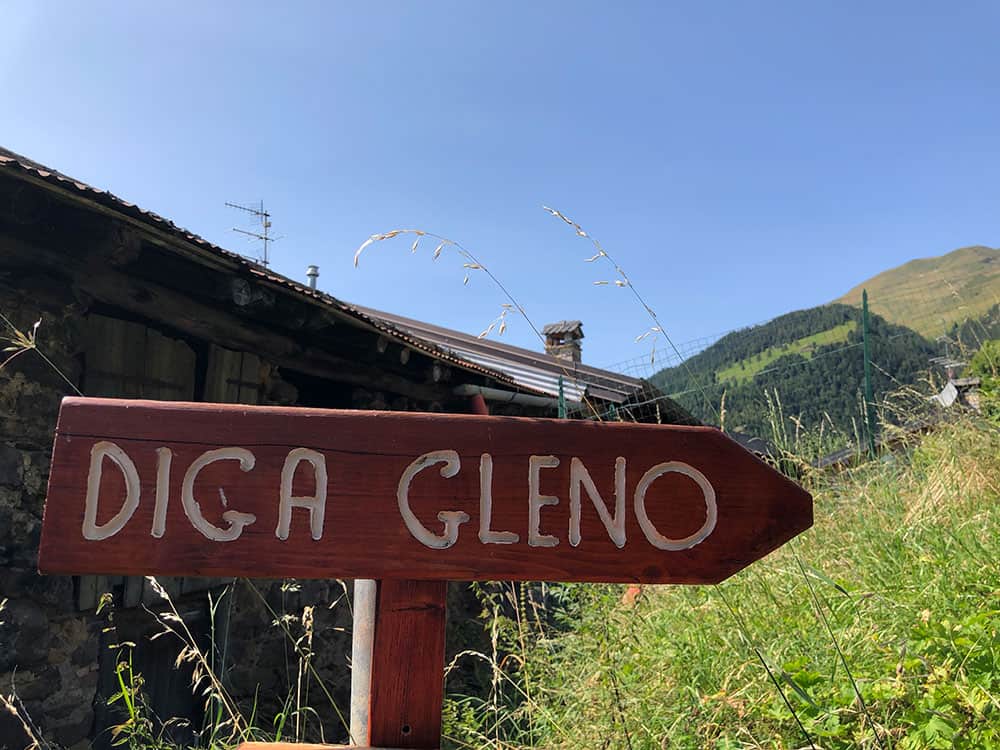 Gleno Dam in Italy