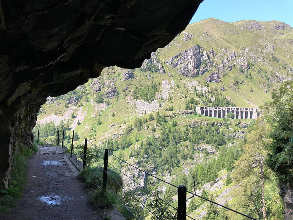 Gleno Dam in Italy