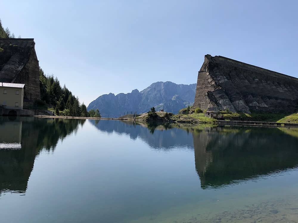 Gleno Dam in Italy