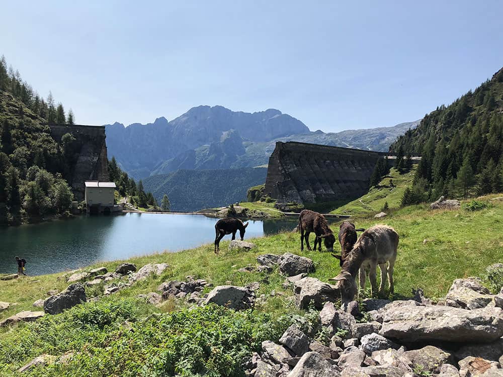 Gleno Dam in Italy