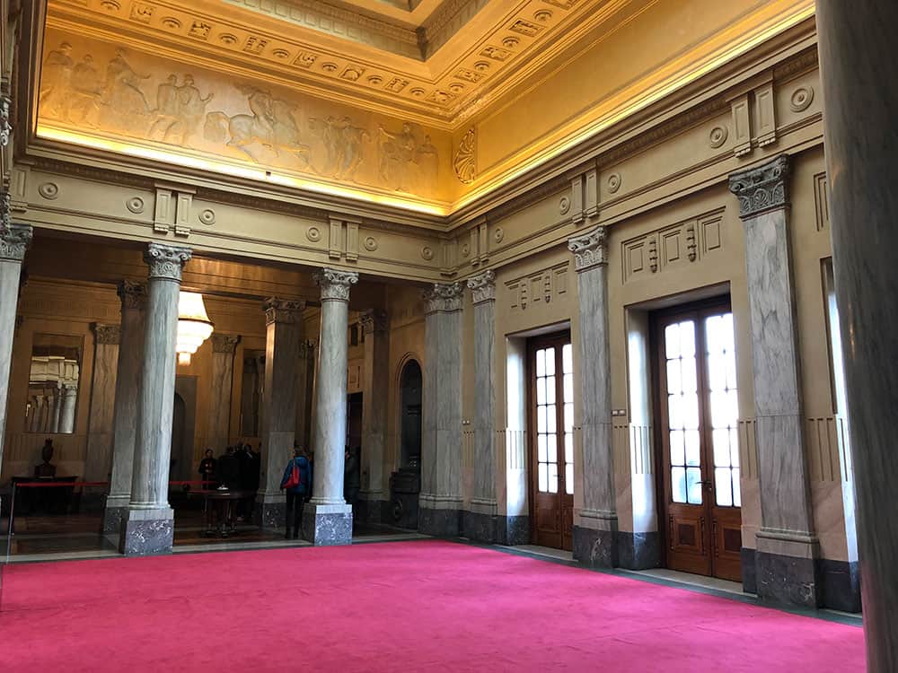 Sala Reale in Milan's Central Station