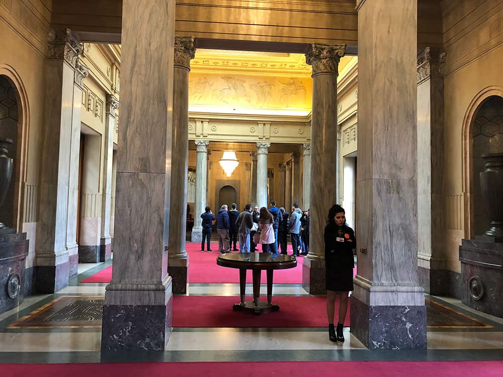 Sala Reale in Milan's Central Station