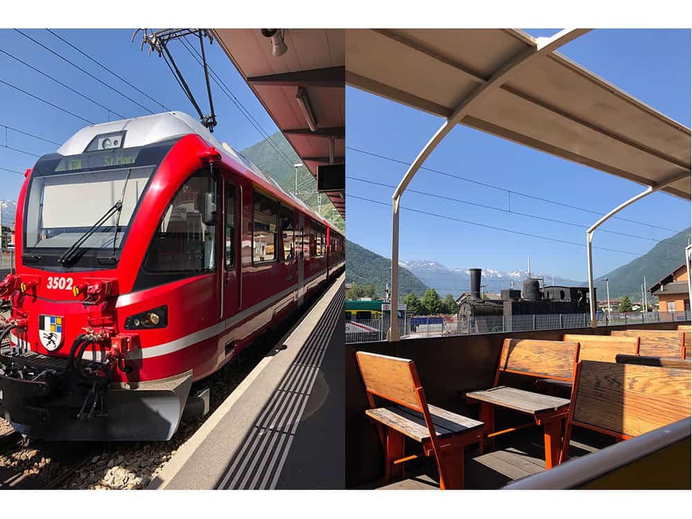 The Bernina Train Trip