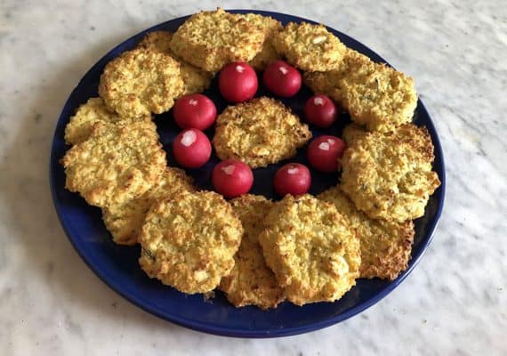 Flat meatballs of millet and eggplant : A healthy diet recipe from Casa Chiesi