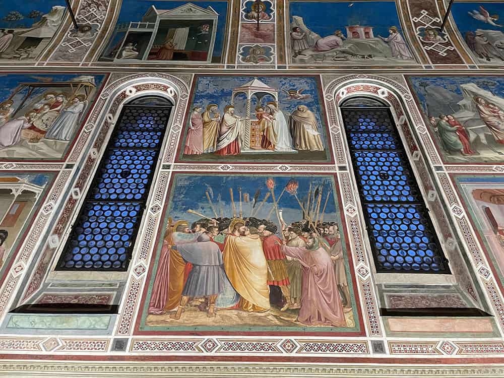 Giotto's Scrovegni Chapel in Padua - Italy