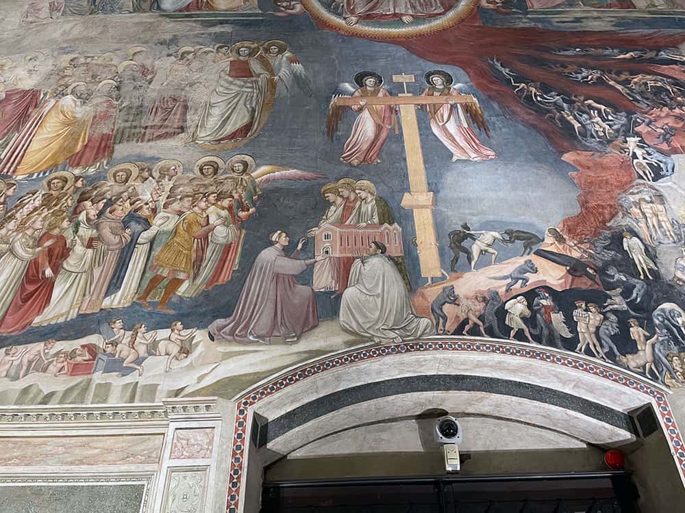 Giotto's Scrovegni Chapel in Padua - Italy