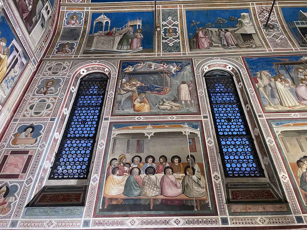 Giotto's Scrovegni Chapel in Padua - Italy
