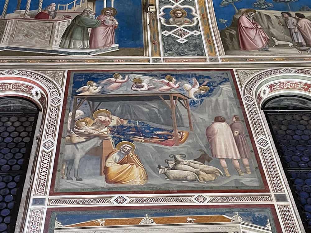 Giotto's Scrovegni Chapel in Padua - Italy