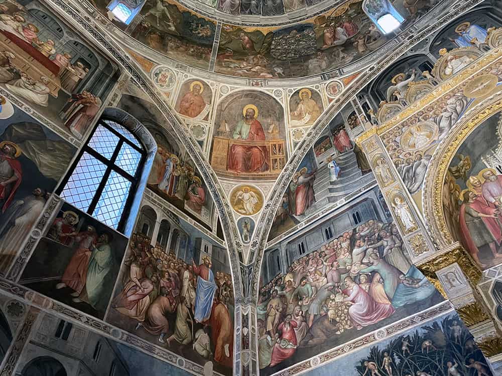 Giotto's Scrovegni Chapel in Padua - Italy