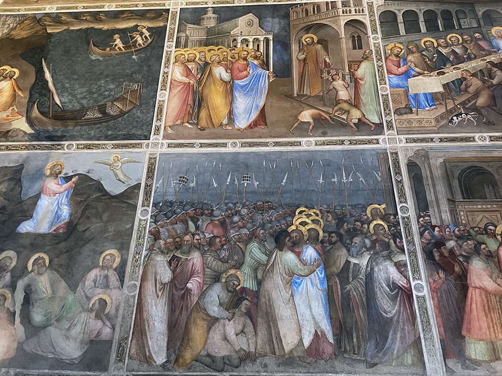 Giotto's Scrovegni Chapel in Padua - Italy