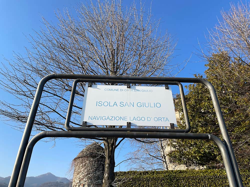 Isola di San Giorgio - Lago di Orta